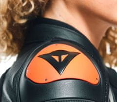 Dainese Dámská bunda na moto RACING 4 BLACK/FLUO-RED vel. 40