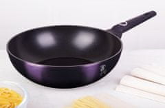 Berlingerhaus Panvica WOK s titánovým povrchom 28 cm Purple Eclipse Collection