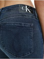 Calvin Klein Tmavomodré dámske skinny fit rifle Calvin Klein Jeans 28/32