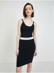 Calvin Klein Šaty na denné nosenie pre ženy Calvin Klein - čierna, biela M