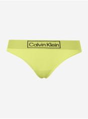 Calvin Klein Nohavičky pre ženy Calvin Klein - neónová zelená XL