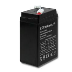 Qoltec Batéria AGM | 6V | 4,5Ah | max. 67,5A