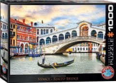 EuroGraphics Puzzle Most Rialto, Benátky 1000 dielikov