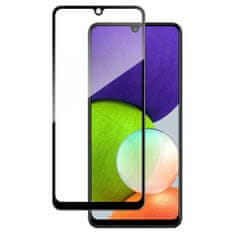 MG Full Cover Flexi Nano Hybrid ochranné sklo na Samsung Galaxy A22 4G, čierne