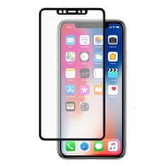 MG Full Cover Flexi Nano Hybrid ochranné sklo na iPhone 11 Pro / XS / X, čierne