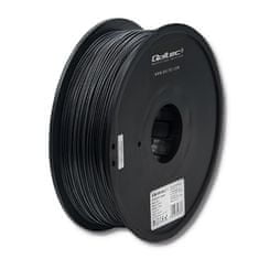 Qoltec Professional 3D tlačové vlákno | ABS PRO | 1,75 mm | 1 kg | čierna