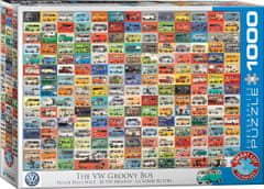 EuroGraphics Puzzle VW Groovy Bus 1000 dielikov