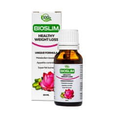 BIOSLIM Výživový doplnok - detox, spaľovanie tukov a chudnutie kvapky s tumerikom a L-karnitínom. Pre mužov a ženy 20 ml