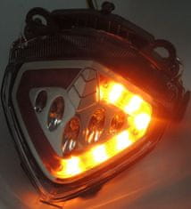 SEFIS Zadné svetlo LED Honda CB400 / CB500 číre