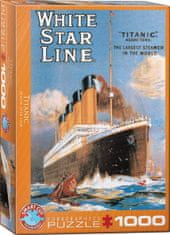 EuroGraphics Puzzle Plagát: Titanic 1000 dielikov