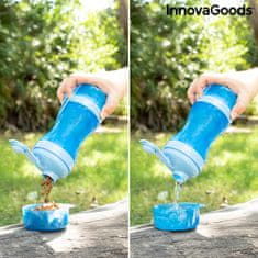 InnovaGoods Fľaša s nádržou na vodu a jedlo pre domácich miláčikov 2 v 1