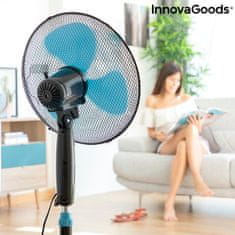 InnovaGoods Stojanový ventilátor, 50 W, čiernomodrý