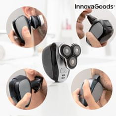 InnovaGoods Dobíjací ergonomický multifunkčný holiaci strojček 5 v 1 Shavestyler