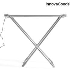 InnovaGoods Skladací elektrický sušiak na bielizeň, 6 tyčí, 100 W