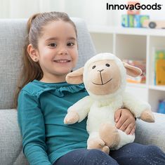 InnovaGoods Plyšová ovečka s hrejivým či chladiacim efektom Wooly