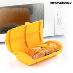 InnovaGoods Multifunkčný silikónový naparovač s receptami Cooksty