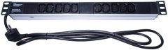 PremiumCord panel do 19&quot; 1U, 10xC13, 2m