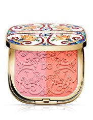 Dolce & Gabbana Rozjasňujúci púder Solar Glow (Illuminating Powder Duo) 10 g (Odtieň 01 Sweet Pink)