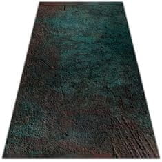 kobercomat.sk Moderné koberec na terasu Zelená hnědá betónová 100x150 cm 