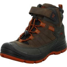 KEEN Obuv treking hnedá 35 EU Redwood Mid WP