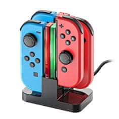 Northix Nabíjacia stanica pre 4 Joy-Con 