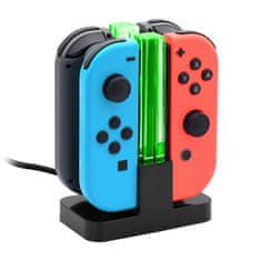 Northix Nabíjacia stanica pre 4 Joy-Con 