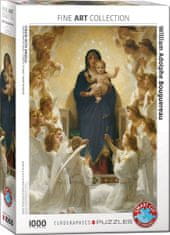 EuroGraphics Puzzle Panna Mária s anjelmi 1000 dielikov