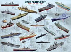 EuroGraphics Puzzle Vojnové lode 2.svetovej vojny 1000 dielikov
