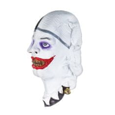 Korbi Profesionálna latexová maska Two Faces Clown, Halloween