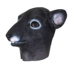 Korbi Profesionálna latexová maska Krysa, hlava krysy