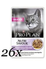 Purina ProPlan Cat vreciek. Delicate morka 26x85g