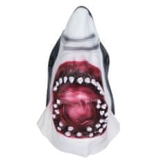 Korbi Profesionálna latexová maska Shark, žraločia hlava