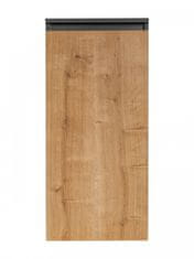 COMAD COMAD MONAKO GREY OAK 811 Spodná skrinka 40cm s košom na bielizeň - Comad