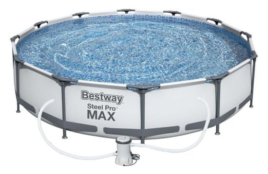 Bestway Bazén Steel Pro Max 3,66 x 0,76 m s kartušovou filtráciou - 56416