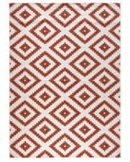 NORTHRUGS Kusový koberec Twin-Wendeteppiche 103130 terra creme – na von aj na doma 80x150