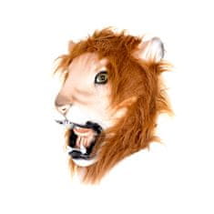 Korbi Profesionálna latexová maska Lev, hlava leva