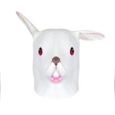 Korbi Profesionálna latexová maska Rabbit, králičia hlava