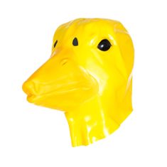 Korbi Profesionálna latexová maska Duck, kačacia hlava