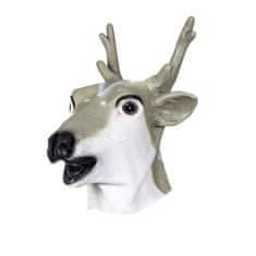 Korbi Profesionálna latexová maska jeleňa, jelení hlava