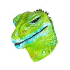 Korbi Profesionálna latexová maska Lizard, hlava jaštera