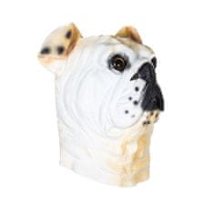 Korbi Profesionálna latexová maska Bulldog, buldočia hlava