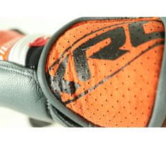 XRC Rukavice na moto RUN 1/2 ORANGE/BLK/WHT vel. S