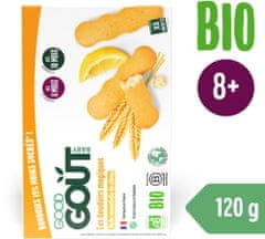 Good Gout BIO Piškóty s esenciálnym citrónovým olejom (120 g)