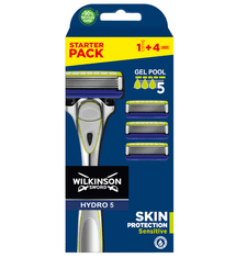 Wilkinson Sword Hydro 5 Skin Protection Sensitive Clampack 3up pánsky holiaci strojček (W302166000)