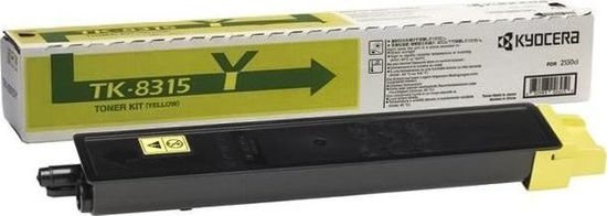 Kyocera Kyocera toner TK-8315Y/ 6 000 A4/ žlutý/ pro TASKalfa 2550ci