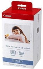 Canon Foto papier KP-108IN, 10x15 cm, 108 listov (3115B001)