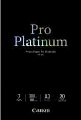 Canon Foto papier Pro Platinum PT-101, A3, 20 ks, 300g/m2, lesklý (2768B017)
