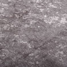 Petromila vidaXL Prateľný koberec 190x300 cm sivý protišmykový