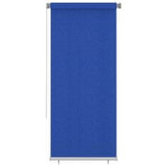 Vidaxl Vonkajšia zatemňovacia roleta 100x230 cm modrá HDPE