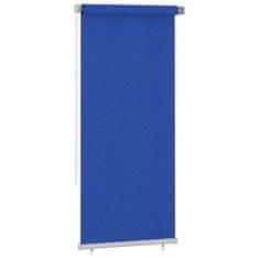 Vidaxl Vonkajšia zatemňovacia roleta 100x230 cm modrá HDPE